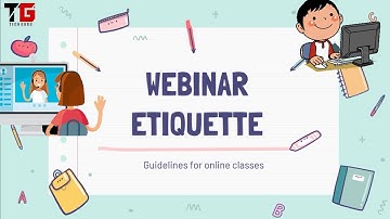 Webinar Etiquettes, For Online Classes In English By Aakanksha Sood || Tech GURU