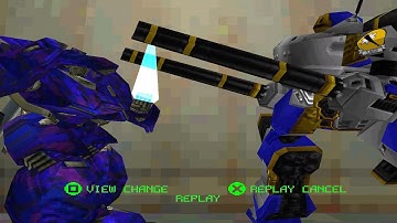 Armored Core Project Phantasma,Arena.(u971 VS Grand Slam)