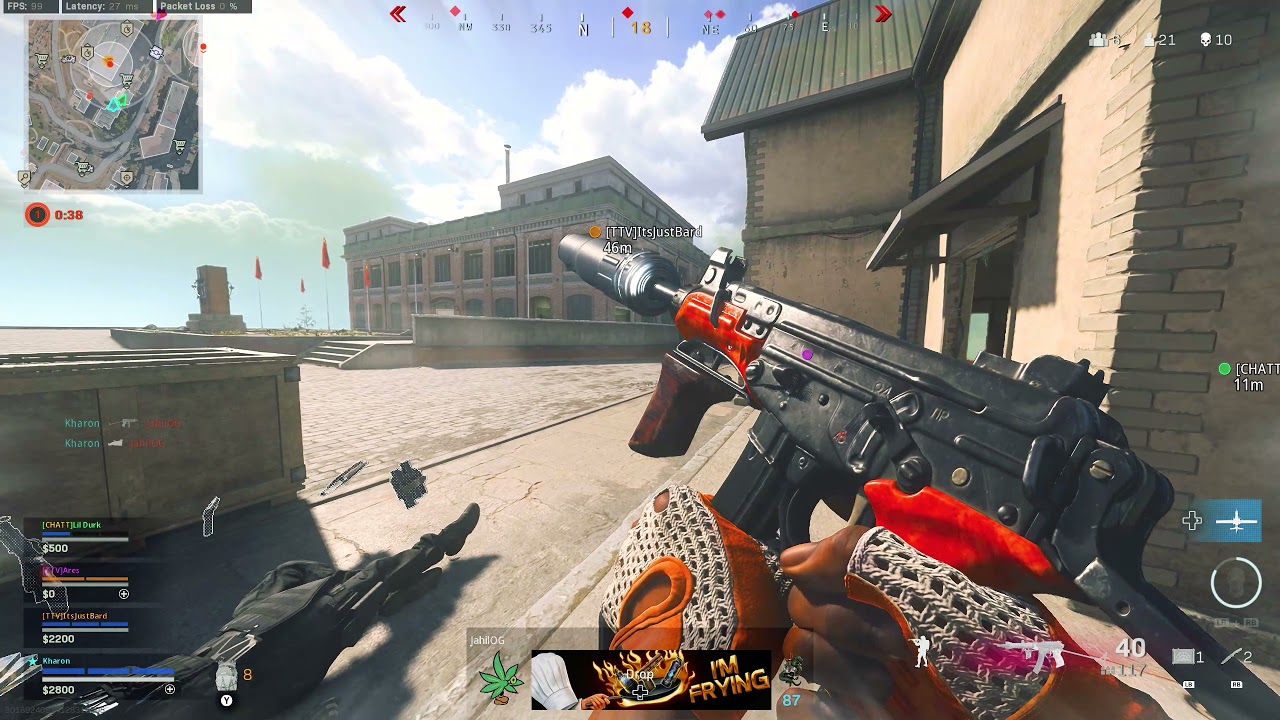 infinite dead silence + nerfed ots 9 = untouchable