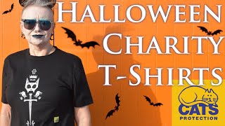 Halloween T shirts from Cats Protection