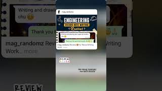 Reviews😍for Record Writing Work📚 #writingwork#recordwriting #engineering #assignmentwriting #viral