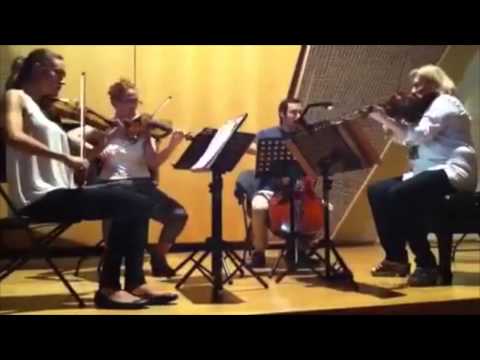 Chamber Music Society México- Pialli Quartet Rehearsal