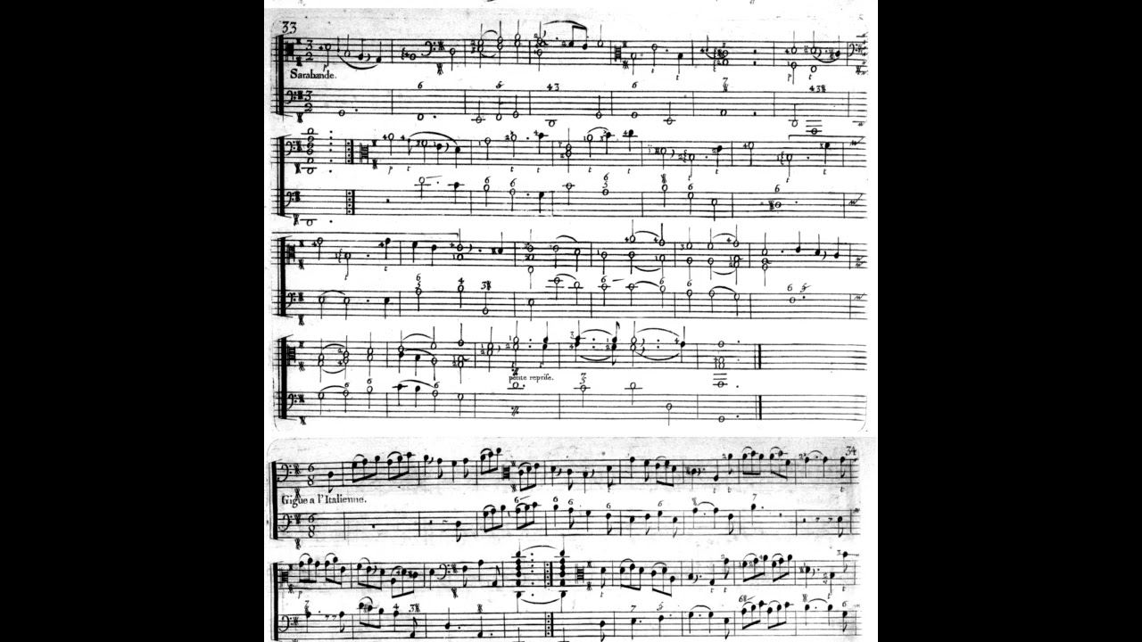 Mr Jaques Morel Suite in G: Premier Livre de Pieces de Violle