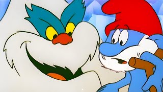 El Malvado Monstruo De Hielo Los Pitufos Wildbrain Historias De Miedo Para Niños