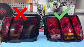 Spray Taillight Tint Removal How To