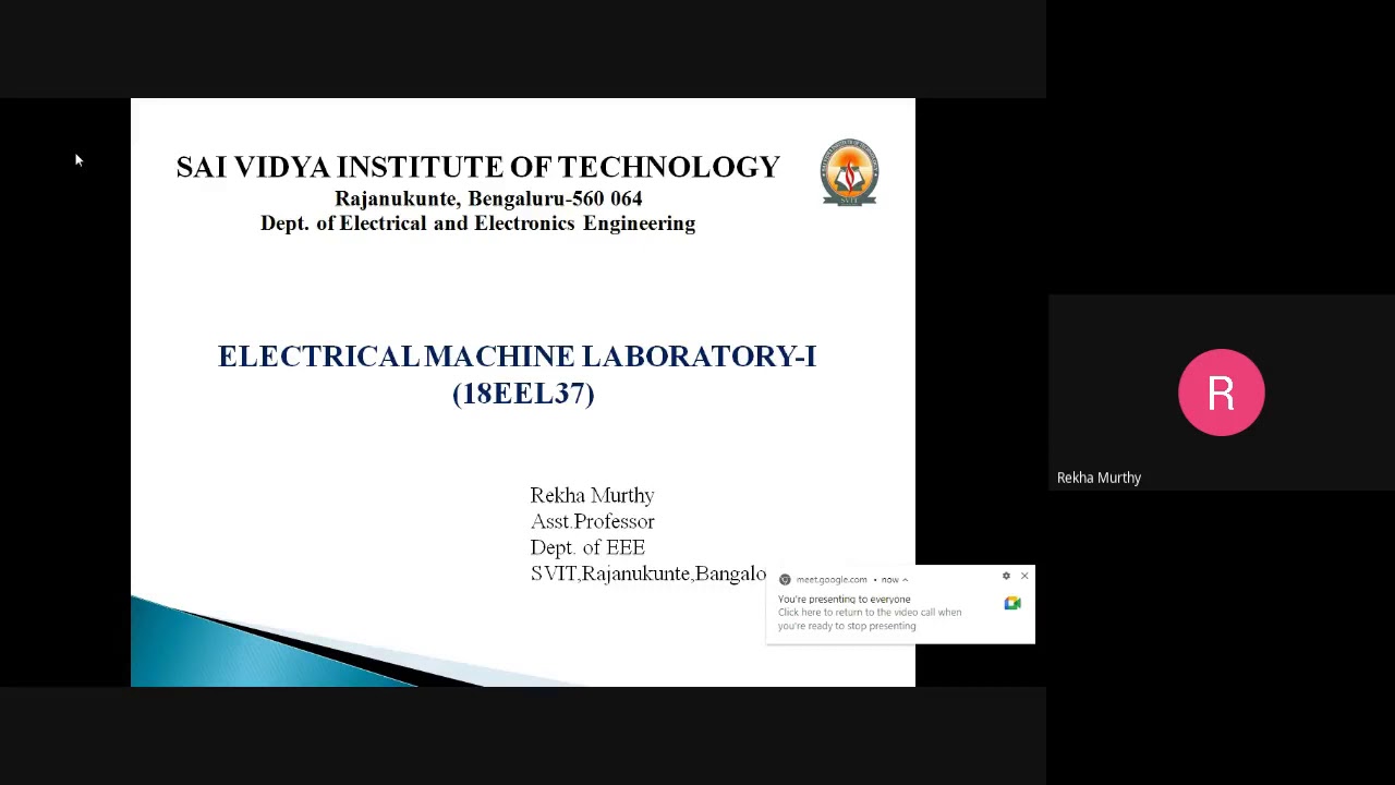 Expt.8Voltage regulation of an alternator using EMF &MMF method