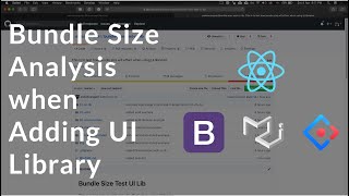 Bundle Size Analysis when adding UI Library