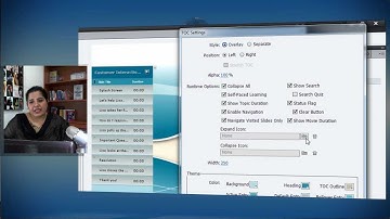 Adding and Customizing Table of Contents in Adobe Captivate 6
