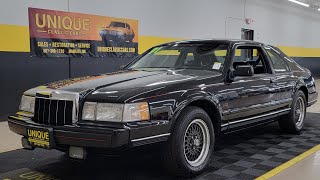 1991 Lincoln Mk VII LSC | For Sale $12,900