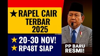 Resmi! PP Baru Gaji Pensiunan 2025 — Tunjangan & Gaji Pokok Cair Desember!
