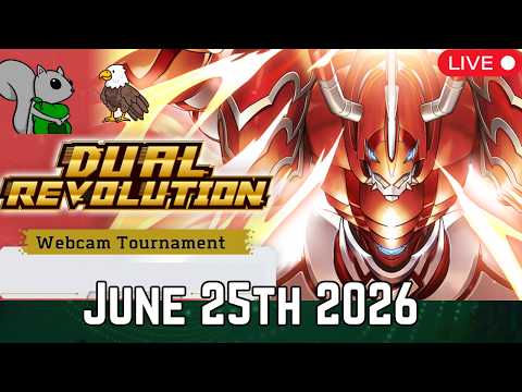 DIGIMON DUAL REVOLUTION!BT25 PROXY LIVE!! Digimon TCG EAGLES WEBCAM TOURNAMENT