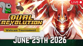 DIGIMON DUAL REVOLUTION!BT25 PROXY LIVE!! Digimon TCG EAGLES WEBCAM TOURNAMENT