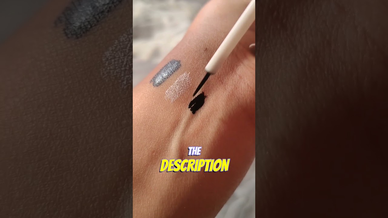 Waterproof Glitter Colored Eyeliner Set | Budget Makeup | Khushi NotOnlyMakeup