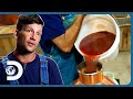 Moonshine Expert Unveils His Irresistible &amp; Tasty Blue Corn Whiskey! | Moonshiners: Master Distiller