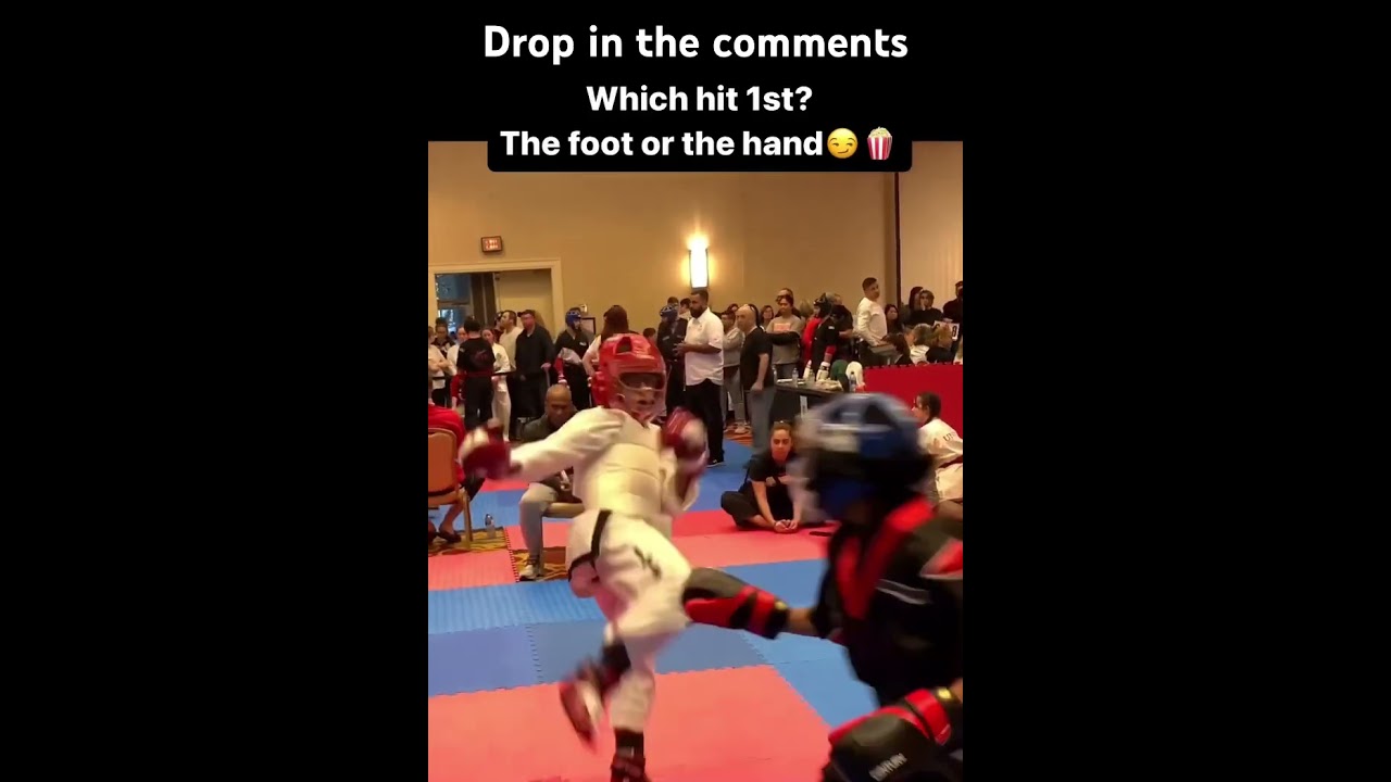 12 year old karate Point Fighting