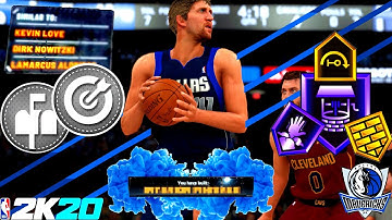 DIRK NOWITZKI Build in NBA 2K20 !Best Post Scorer!