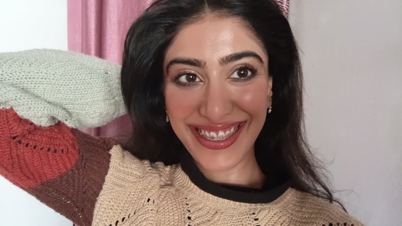 Smokey eye look for cocktail parties and a voluminous lip look!🧿🌸🤗