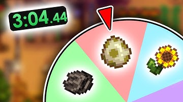 Speedrunning MORE Random Stardew Valley Items