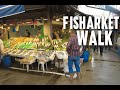 Walking in Kadıköy | Antique Shops, Fish Market &amp; Street Sounds in Istanbul