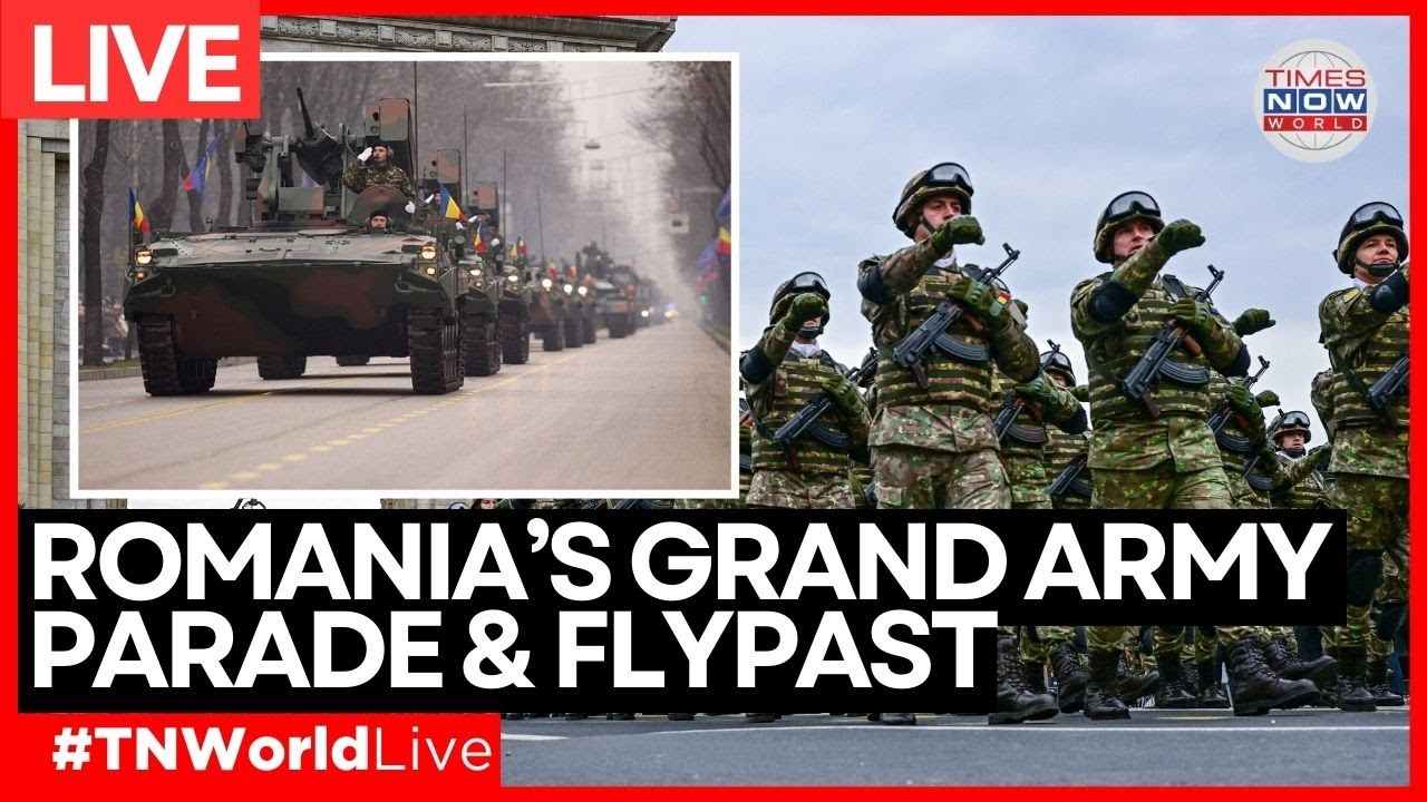 Romania Military Parade LIVE | Bucharest Celebrates National Day with Massive Troop Display