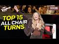 TOP 15 Four Chair Turns Of 2026 SO FAR On The Voice Kids 