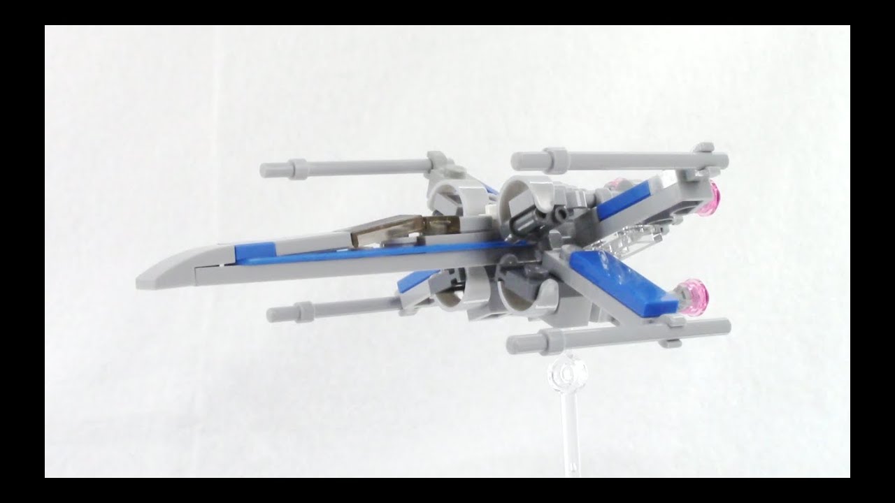 Lego Star Wars X Wing How To Build Instructions Youtube