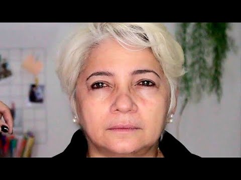 Видео: maquiando PELE MADURA - MAQUIANDO CLIENTE| Nath Freire
