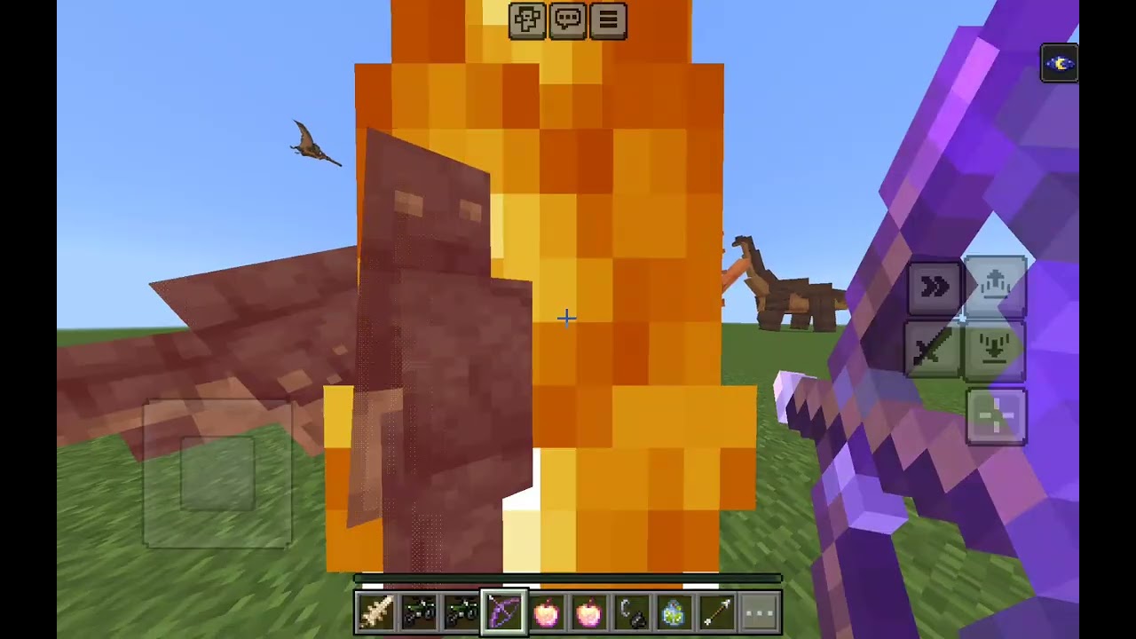 Dinosaur mod in minecraft