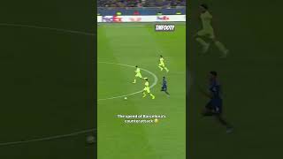 Barcelona counter attack mode activated #football #yamal