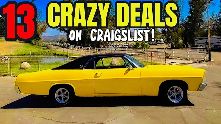 13 Classic Cars with Crazy Good Deals on Craigslist!