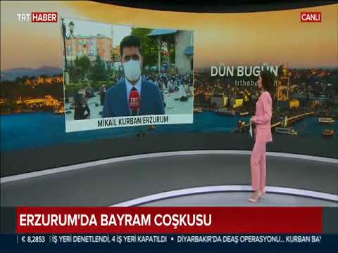 ERZURUM'DA BAYRAM NAMAZI