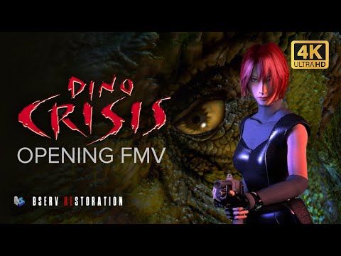 DINO CRISIS 1999 Intro | Opening FMV Remastered 4K 60FPS  | BServ Restoration