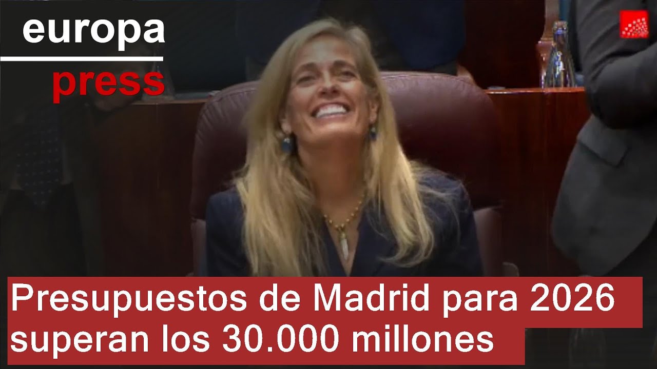 Aprobados los Presupuestos de la Comunidad de Madrid para 2026 con más ...