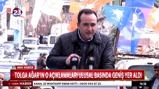 Tolga Ağarin O Açiklamalari Ulusal Basinda Geni̇ş Yer Aldi