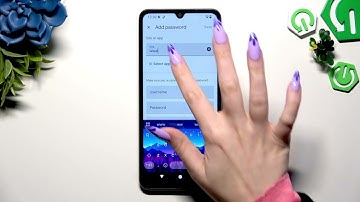 POCO C71 – How to Add Passwords to Passwords Manager