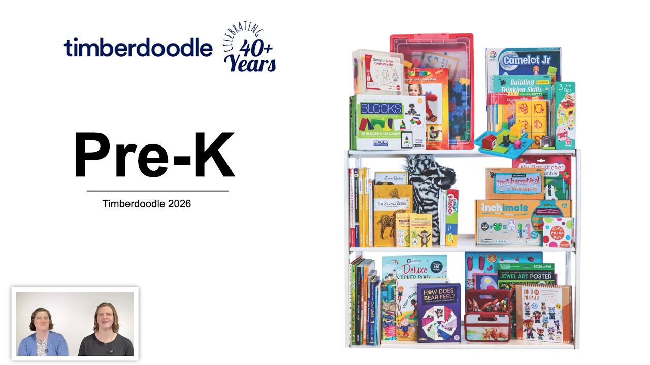 2026-2027 Pre-K Homeschool Curriculum Kit