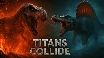 T REX vs SPINOSAURUS — The ULTIMATE Dinosaur SHOWDOWN