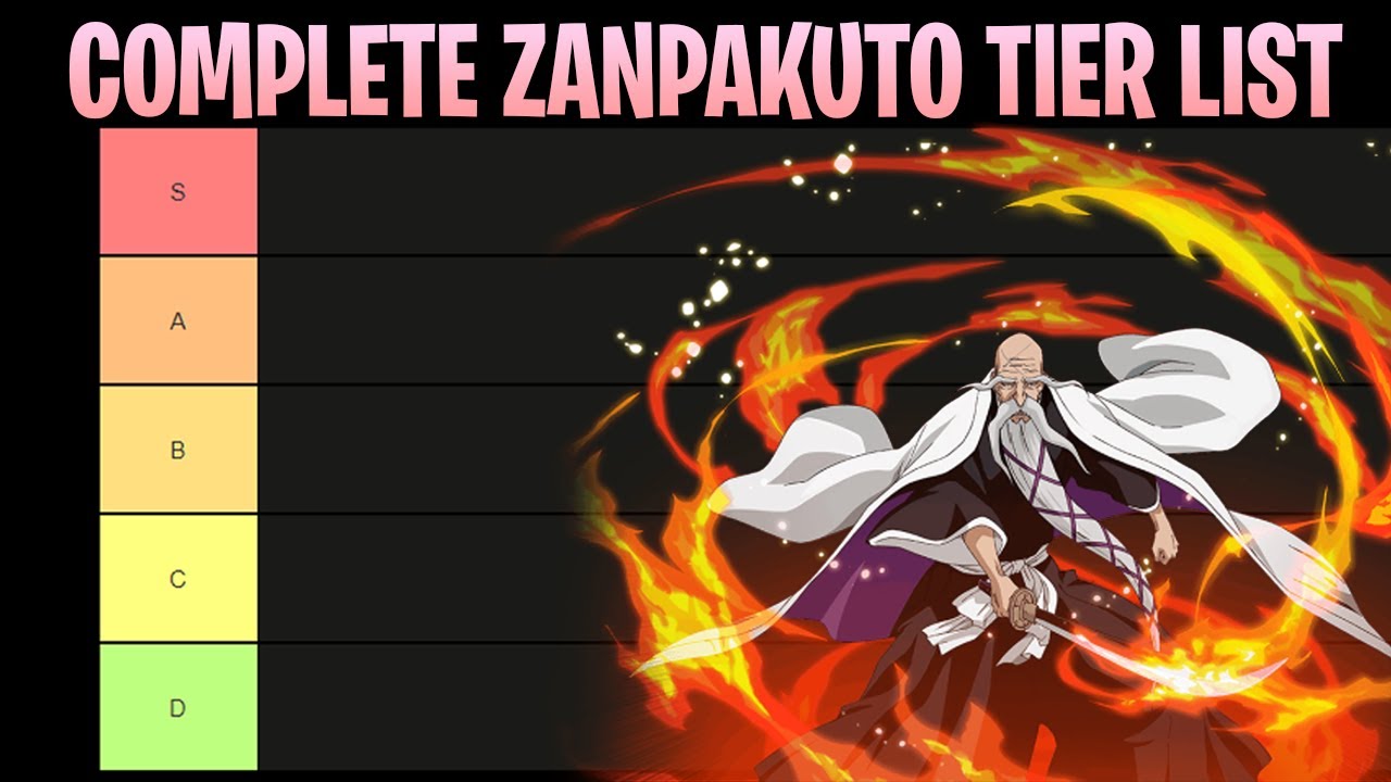 REAPER 2] COMPLETE Shikai/Bankai Tier List (Ryujin  Jakka,Nozarashi,Benihime, And MORE) 