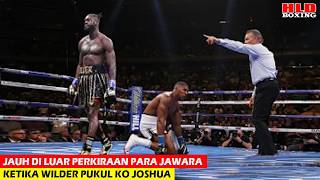 Beginilah Jika Deontay Wilder Diremehkan Joshua Langsung KO |Tinju Dunia Hari Ini|Tinju 2026 Terbaru