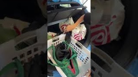 ✖️CAR HACK✖️#carhacks #hyundai #trunk #laundry #diy #organization