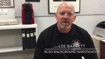 BCSO Recruitment: Background Check Process