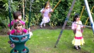 Rav-Noy Grandkids In Backyard Clip 2