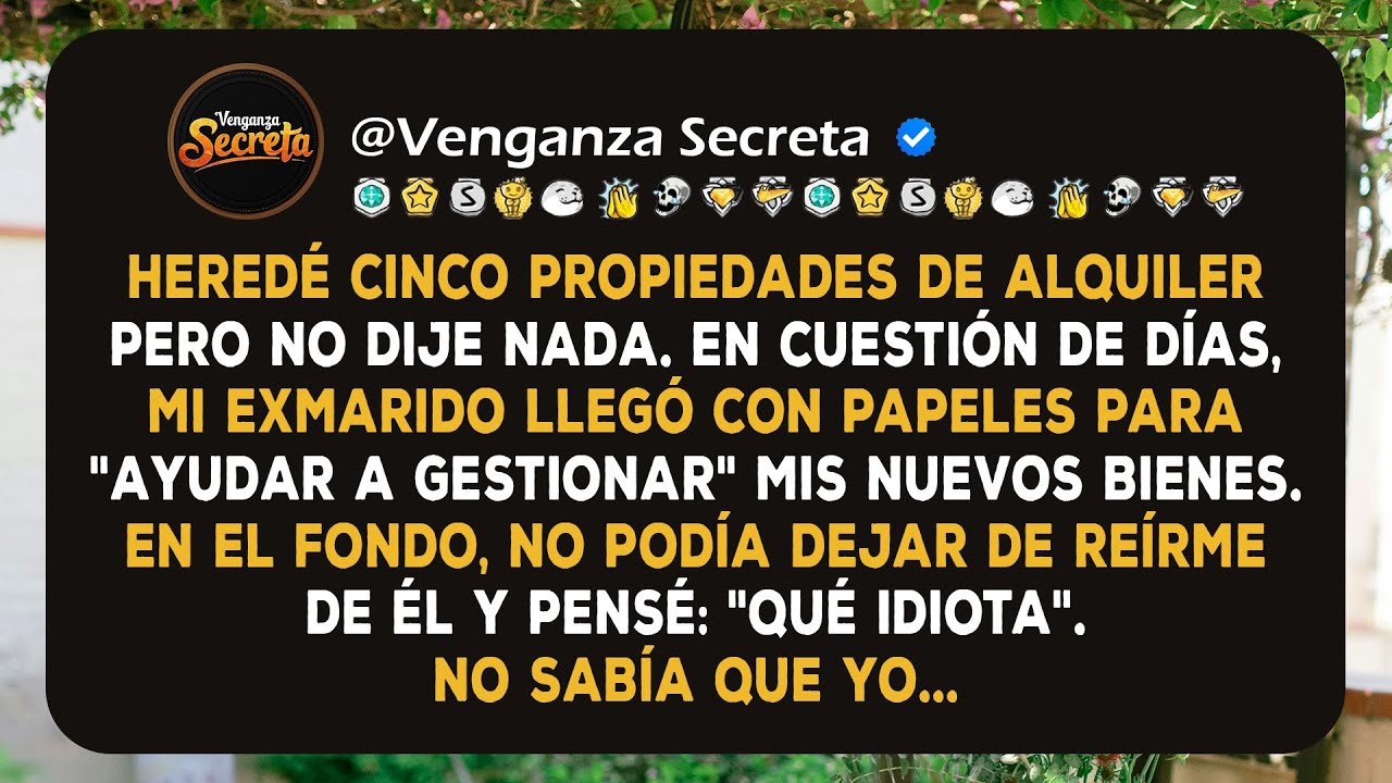 Mi exmarido intentó apoderarse de mis propiedades de alquiler; pero no conocía un pequeño detalle...