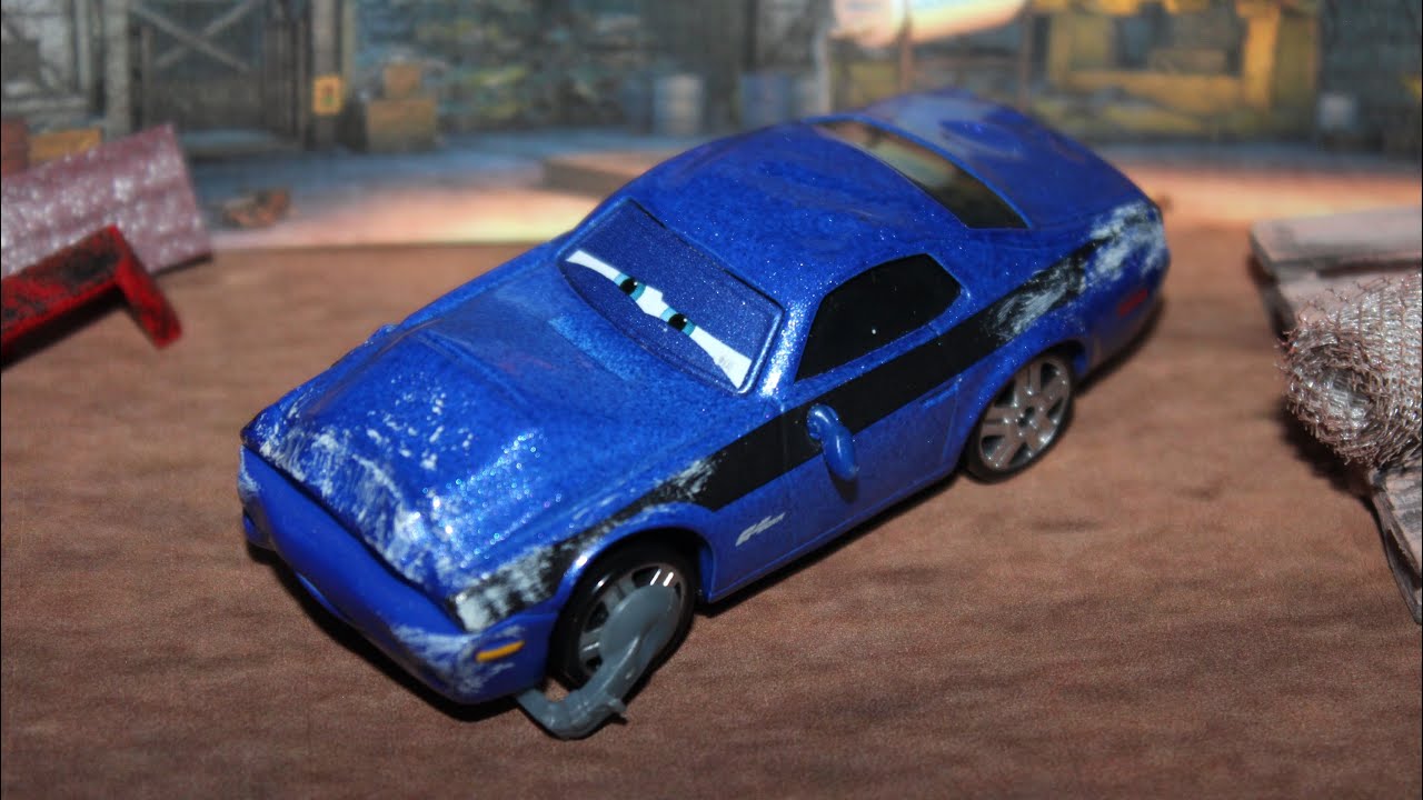 Mattel Disney Cars Damaged Rod 