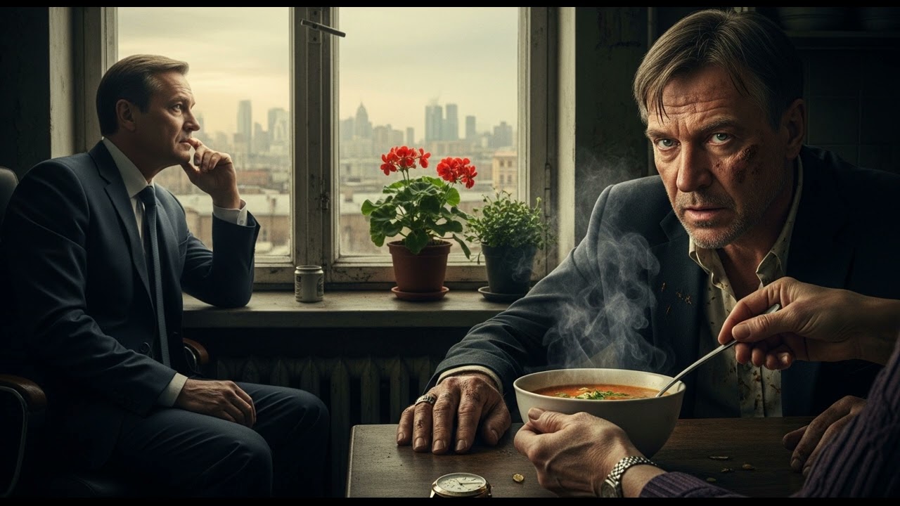 Высокомерный Миллиардер в рваной куртке был вынужден жить у нищей старушки, но то, что случилось