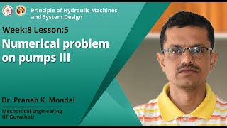 Lec 38: Numerical problem on pumps III