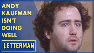 Andy Kaufman Goes Panhandling In Dave's Audience | Letterman