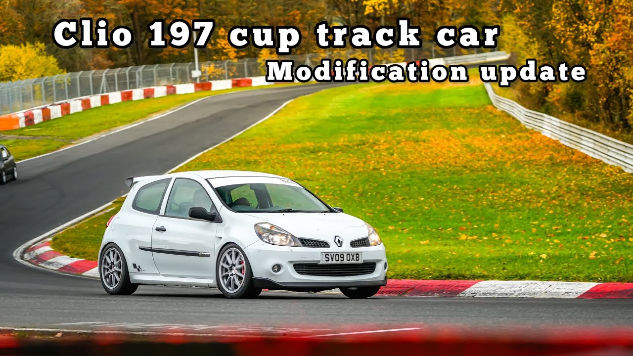 Обновление модификации автомобиля Clio 197 для трека