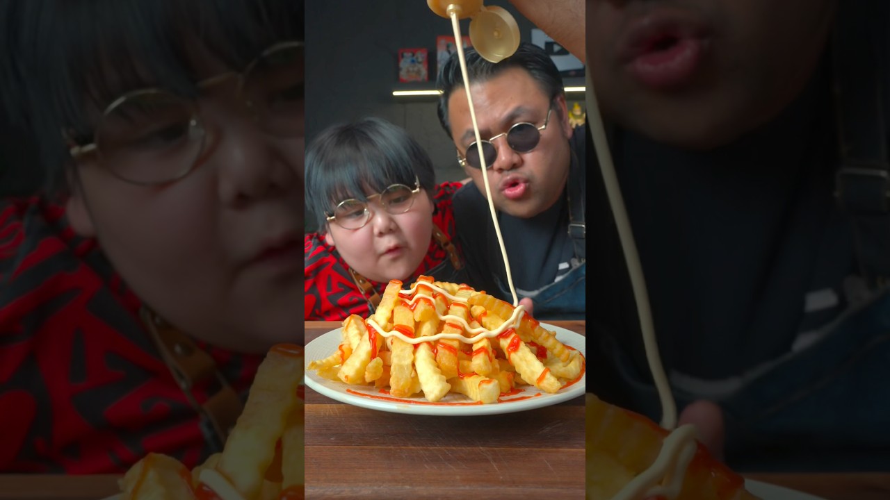 French fries with Son #shorts #cooking