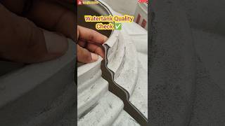 टंकी की हकीकत में मोटाई देखो,☝️watertank layer tank cutting check#youtubeshorts#ytshorts#shorts